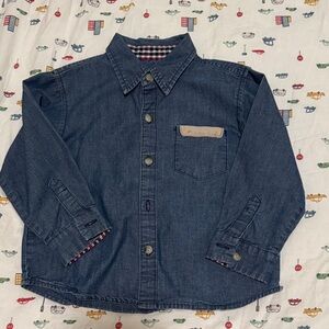 Blue Denim Kids Shirt
